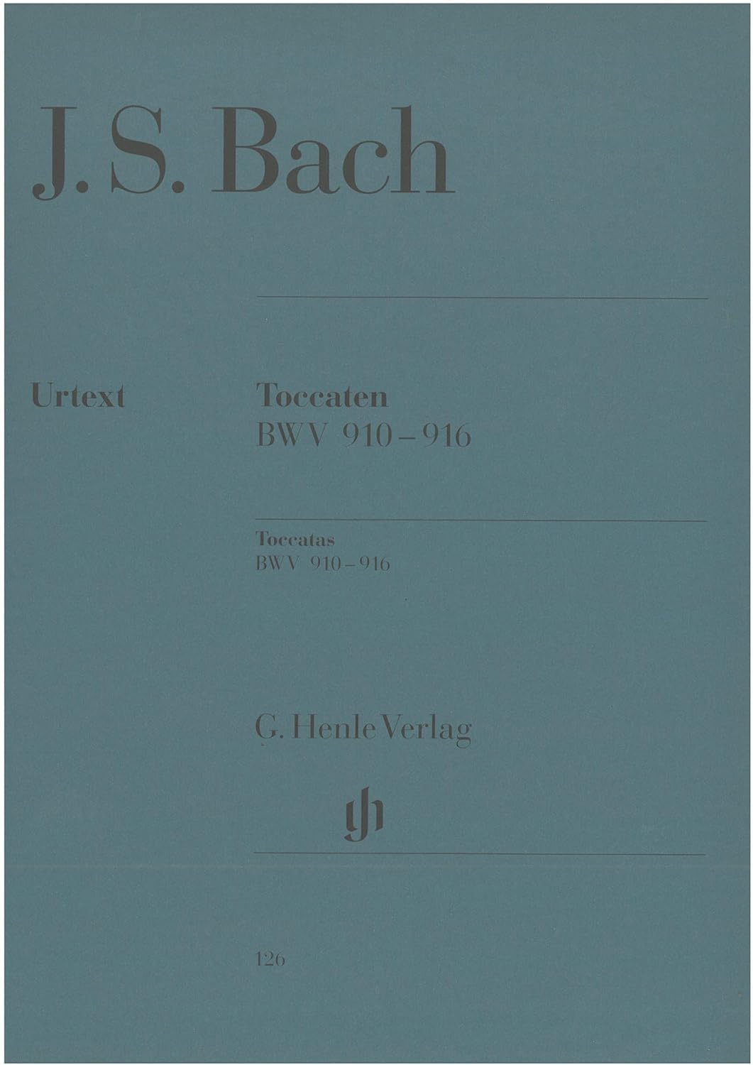 Toccatas BWV 910-916 (Multilingual Edition)