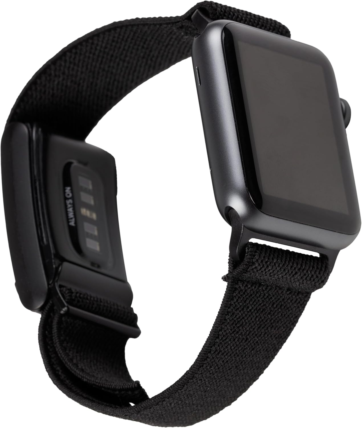 Hybrid- Band Compatible with Apple Watch and Whoop 4.0 Band Hybrid - Odor Resistant, Breathable Nylon