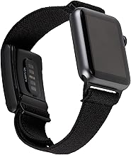 Hybrid- Band Compatible with Apple Watch and Whoop 4.0 Band Hybrid - Odor Resistant, Breathable Nylon