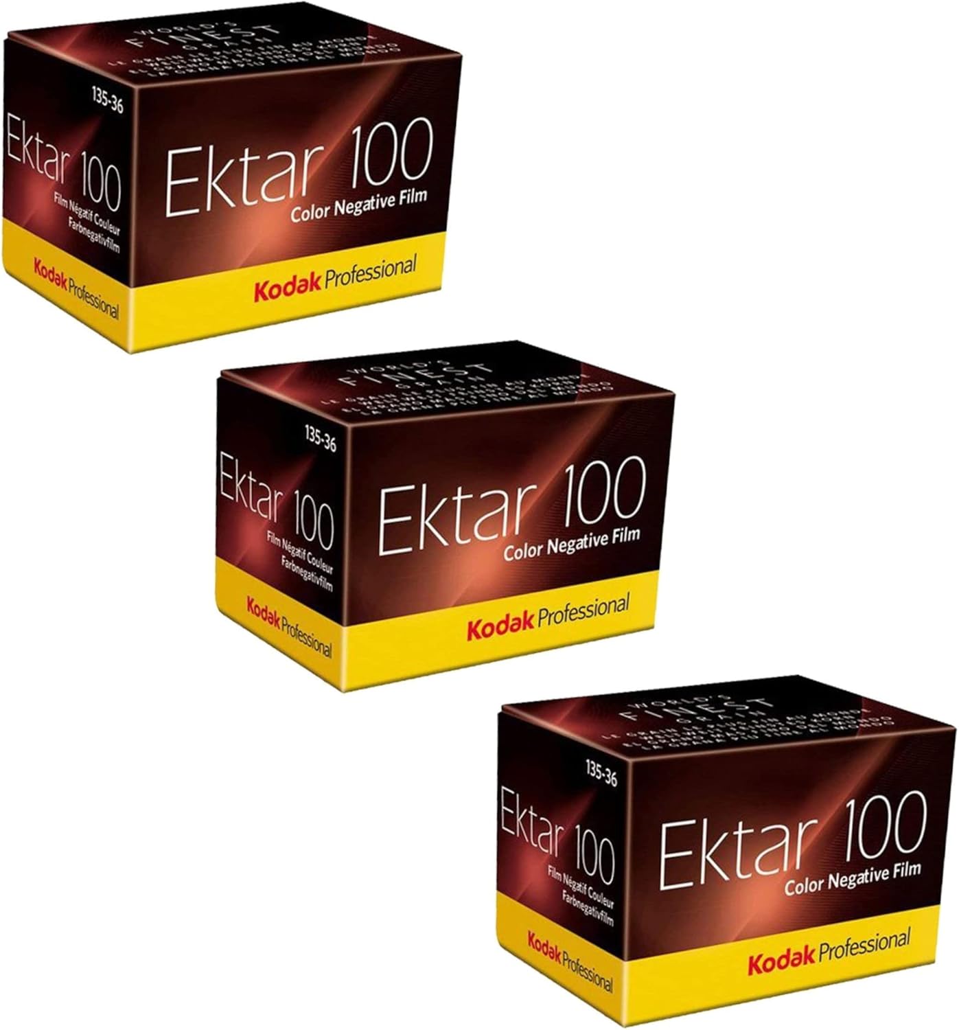 Kodak Ektar 100 135-36 (Pack of 3)