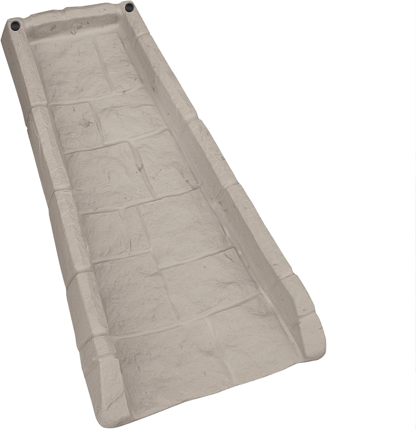 Suncast SB24 Rain Gutter Downspout Splash Block, Light Taupe, Resin, 1 Pack