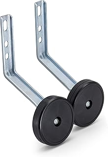 Schwinn Training Wheels for Kids Bikes, Fits 12, 14, 16, 18, 20 Inch Wheel Bicycles, Sturdy Steel Brackets, Easy to Adjust, Two Decal Sets Included