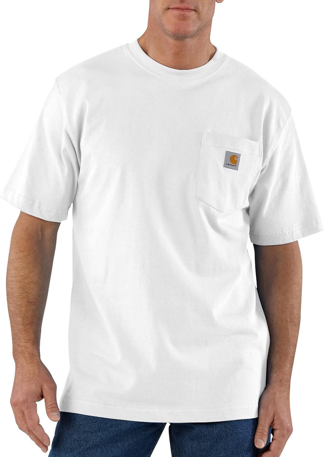 Carhartt Men's Loose Fit Heavyweight Short-Sleeve Pocket T-Shirt (Also Available in Big & Tall)