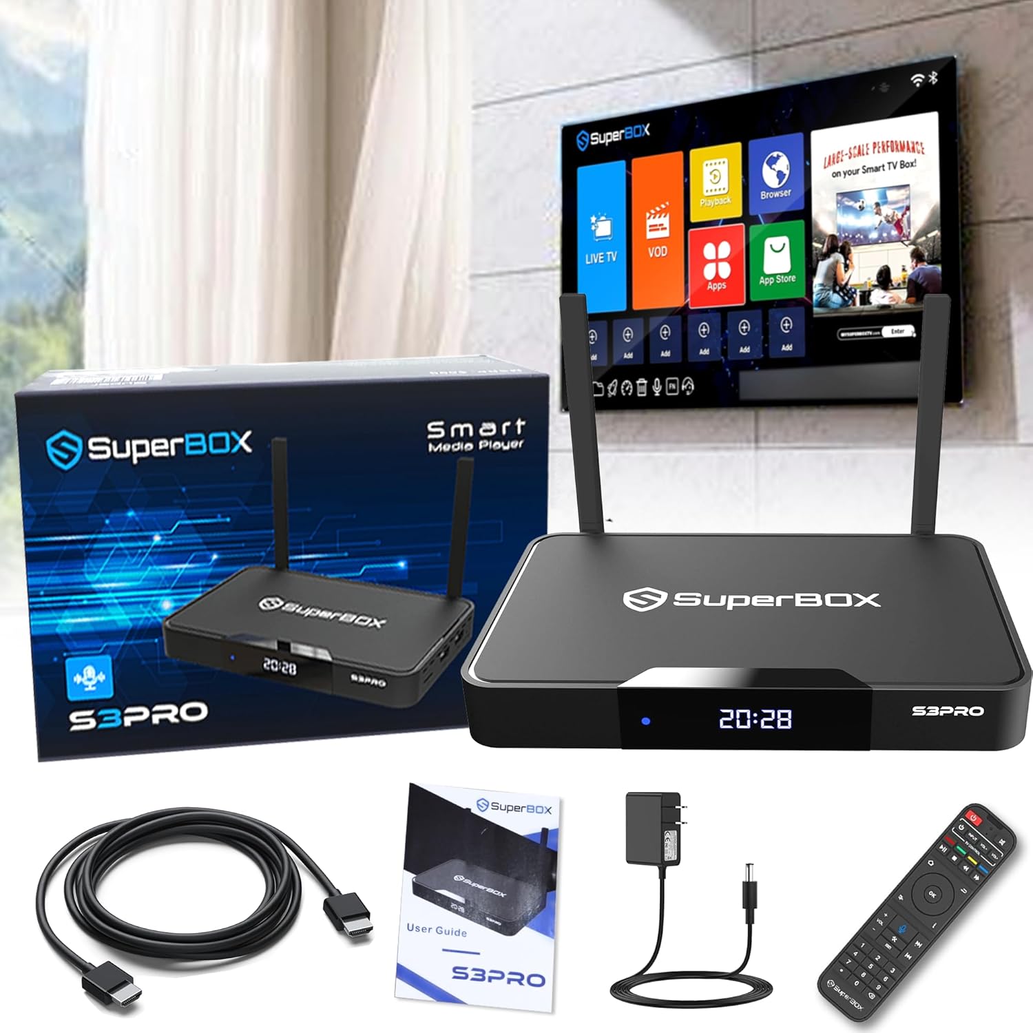 S 3 New P. R. O. with 4GB 64GB Super Easy Setup