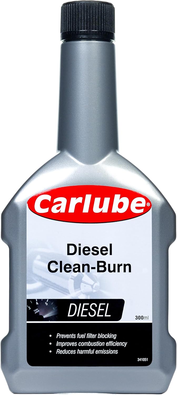 Carlube Diesel Fuel Additive Clean Burn Fuel System Cleaner 300ml QDC300