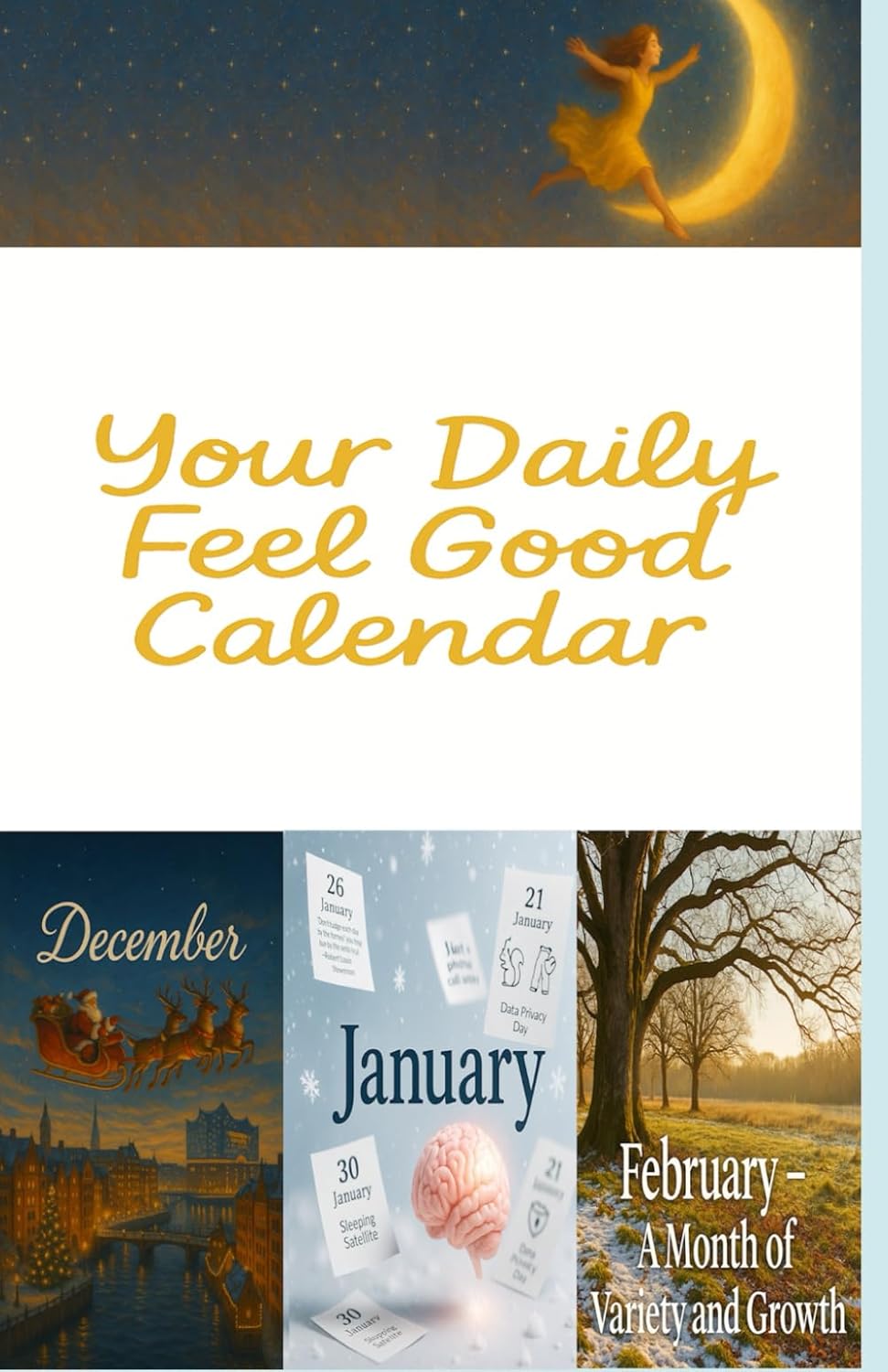 Your Daily Feel Good Calendar ✨: December – February (Your Daily Feel-Good Calendar ✨ — A Year of English Inspiration)
