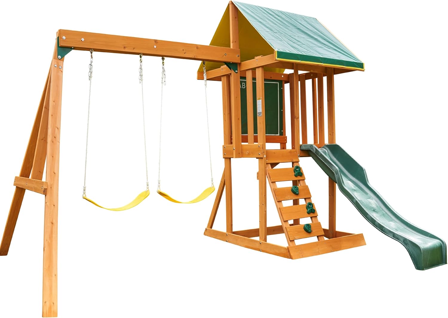 KidKraft Appleton Wooden Swing Set, (Amazon Exclusive)