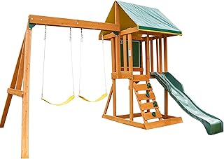 KidKraft Appleton Wooden Swing Set, (Amazon Exclusive)