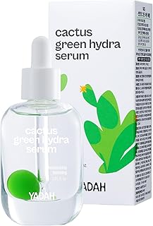 YADAH Cactus Green Hydra Serum (1.01fl oz) - Hydration, Oil-Moisture Balance, Strengthen Skin Barrier. Niacinamide, Adenosine.