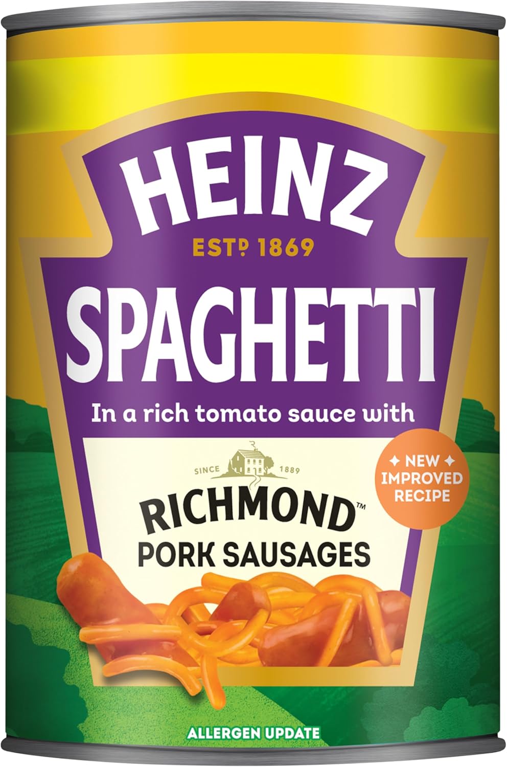 Heinz Spaghetti with Richmond Pork Sausages 400g
