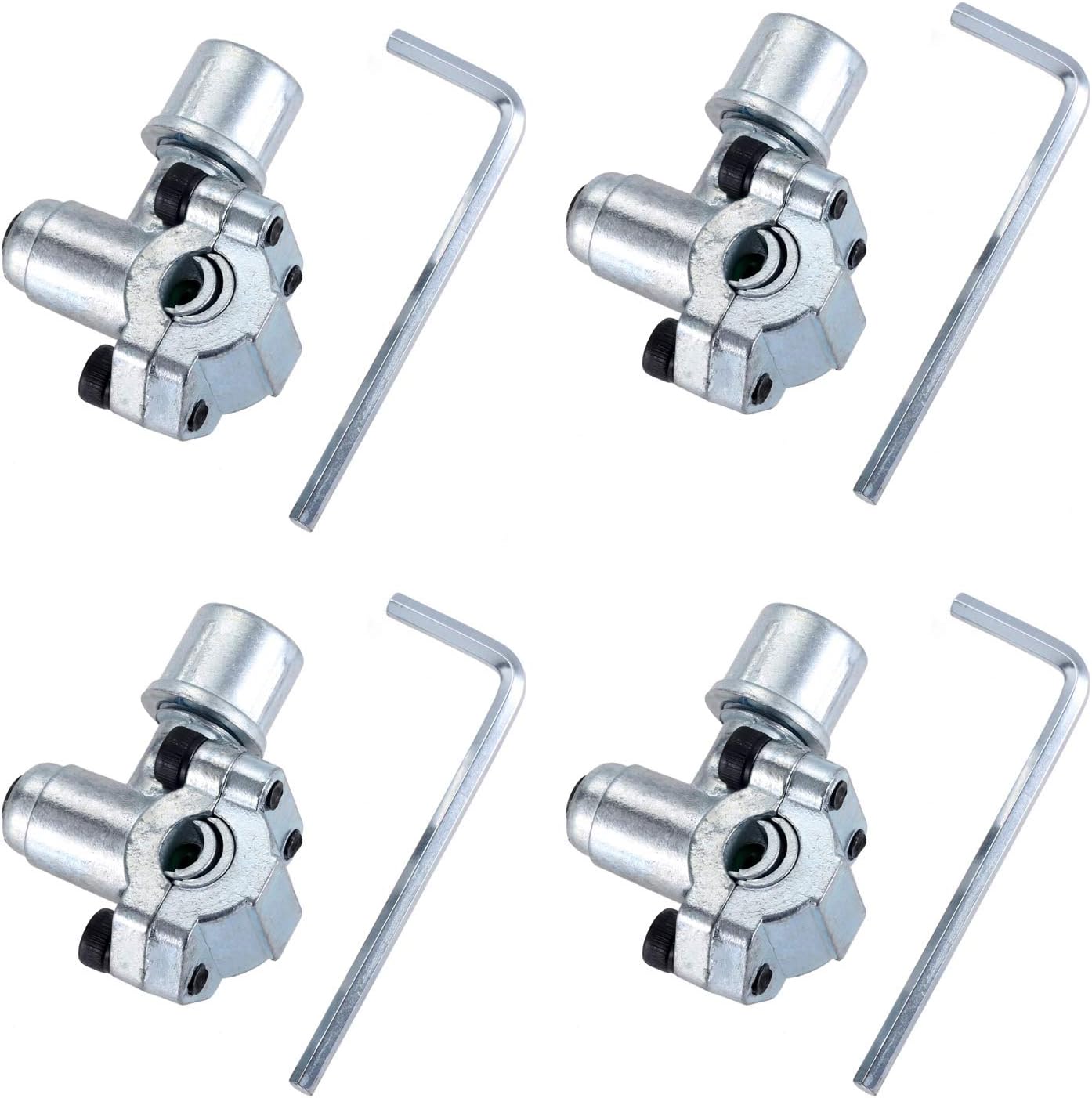 4 Pack BPV-31 Bullet Piercing Tap Valve Kits Compatible with 1/4 Inch, 5/16 Inch, 3/8 Inch Outside Diameter Pipes, Replace for AP4502525, BPV31D, GPV14, GPV31, GPV38, GPV56, MPV31