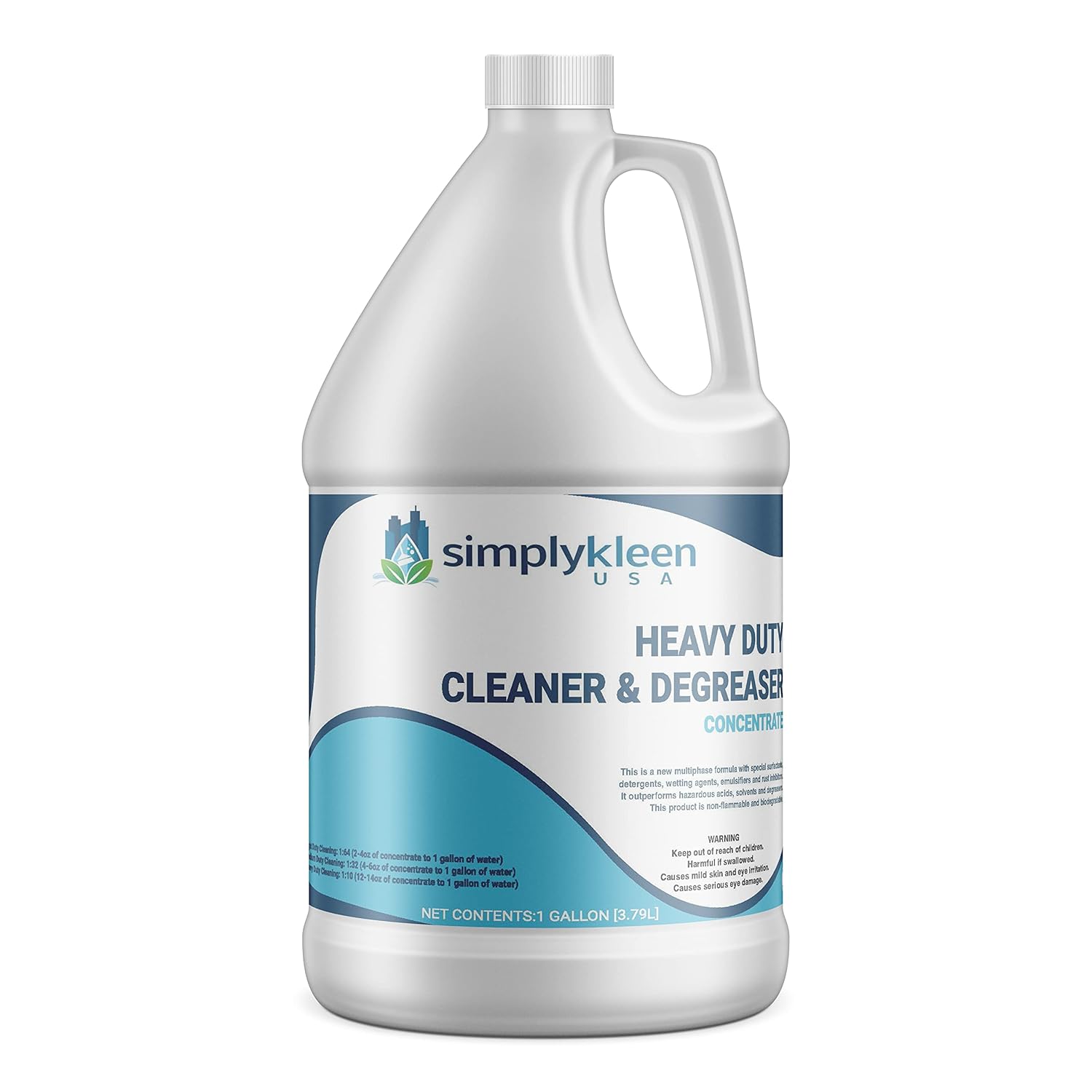 Heavy Duty Cleaner and Degreaser, Industrial Strength Multi Surface Cleaner Degreaser, 1 Gallon