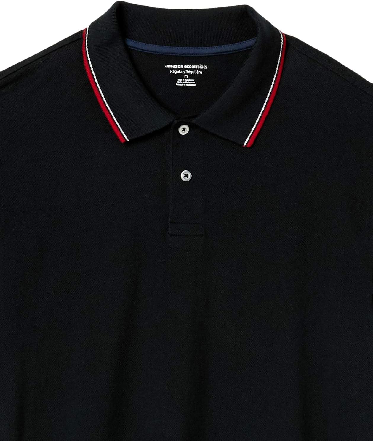 Amazon Essentials Men's Regular-Fit Cotton Pique Polo Shirt (Available in Big & Tall)