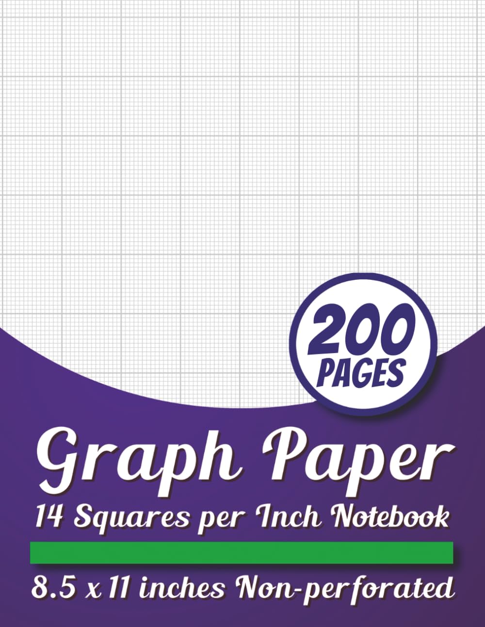 Independently Published Graph Paper Notebook: 14 Squares Per Inch, White, Classic Style