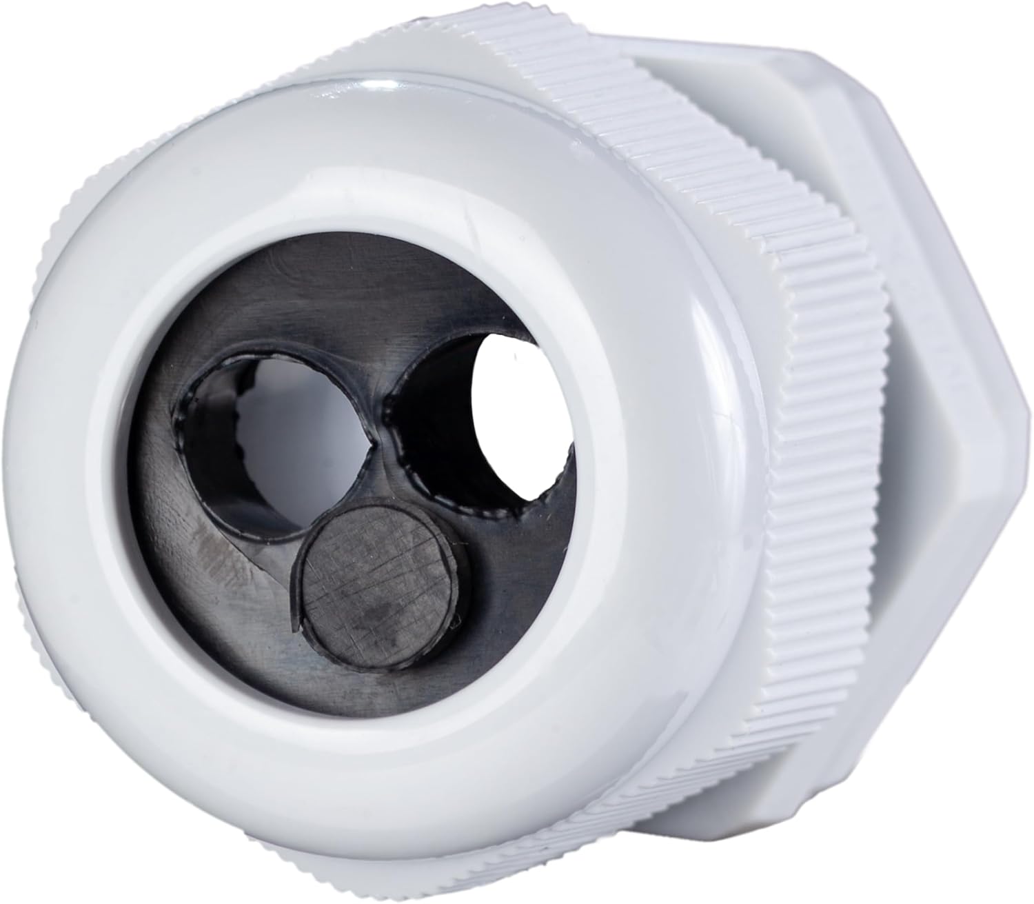 5pcs Grey Cable Glands 25/25mm 16mm – Durable IP68 Waterproof Cable Connectors for Electrical Enclosures, Junction Boxes, and Control Panels