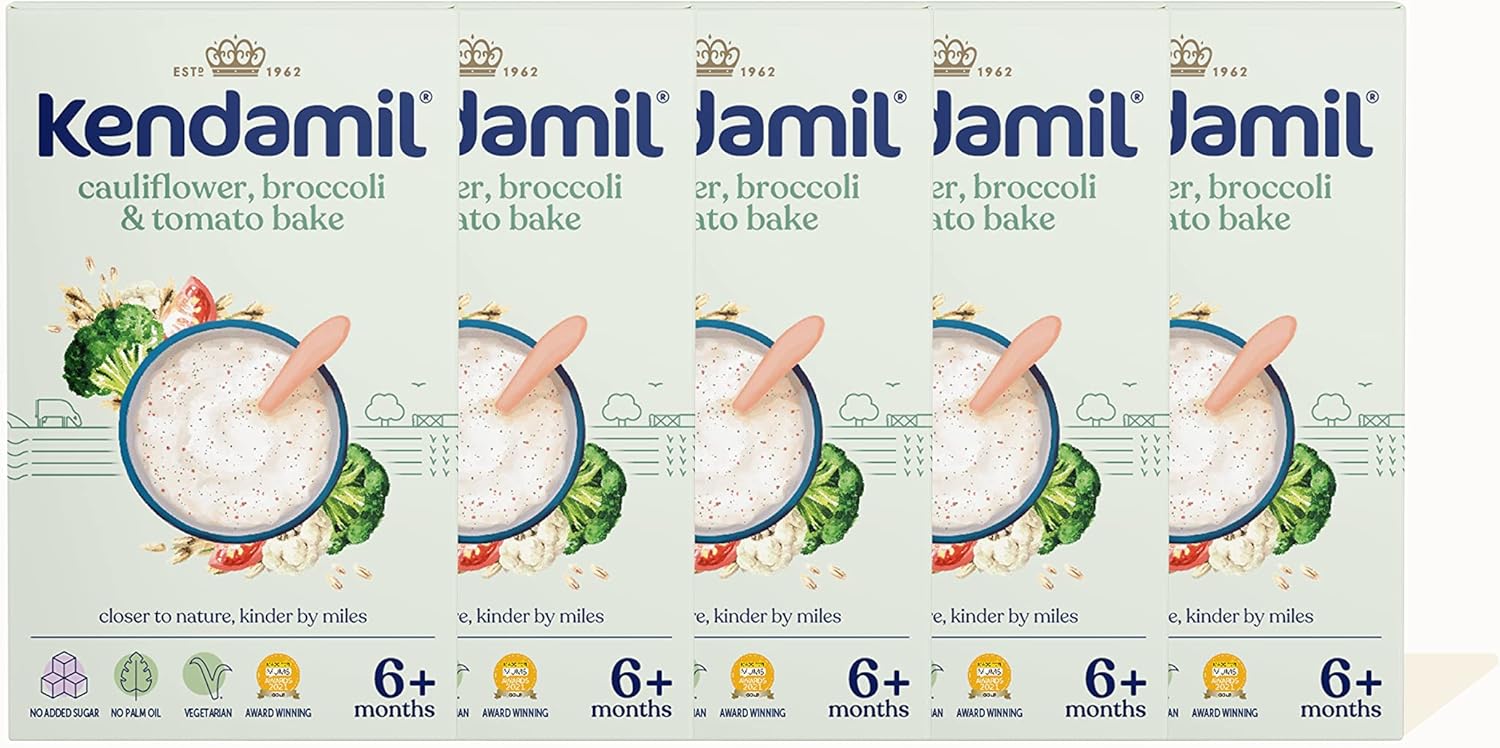 Kendamil Cauliflower Broccoli & Tomato Bake 5 x 150g