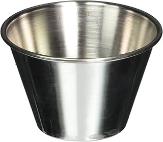 American Metalcraft Stainless Steel Sauce Cup, 4 Ounce - 1 Each.,Silver