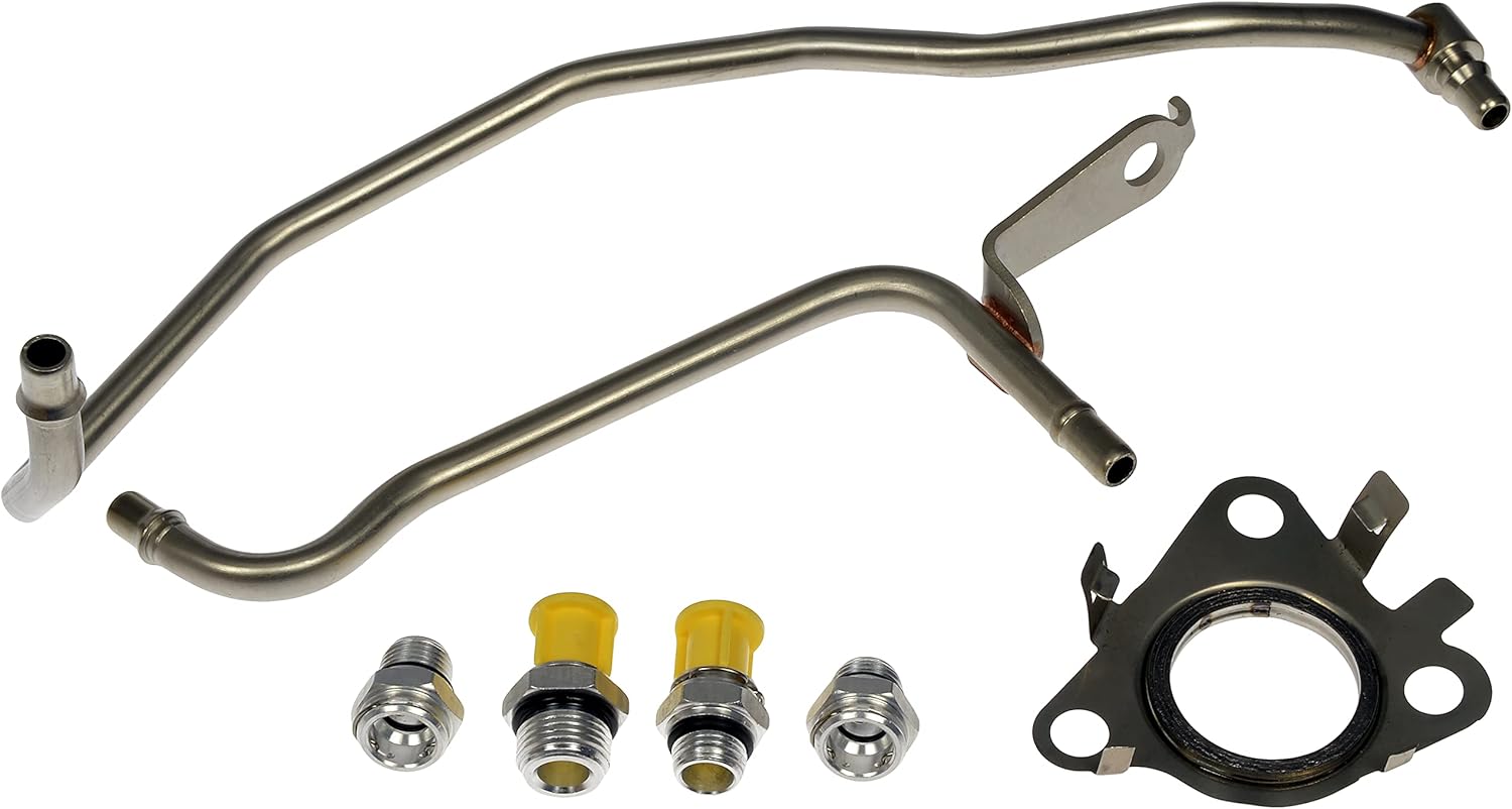 Dorman 926-187 Driver Side Turbo Coolant Line Kit Compatible with Select Ford/Lincoln Models (OE FIX)