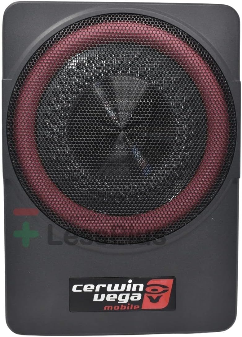 Cerwin-Vega VPAS10 10" 2Ω 550W Max / 200W RMS Powered Active Subwoofer Enclosure + Bass Knob
