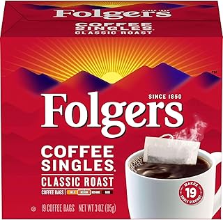 Folgers Coffee Singles (19 per box)