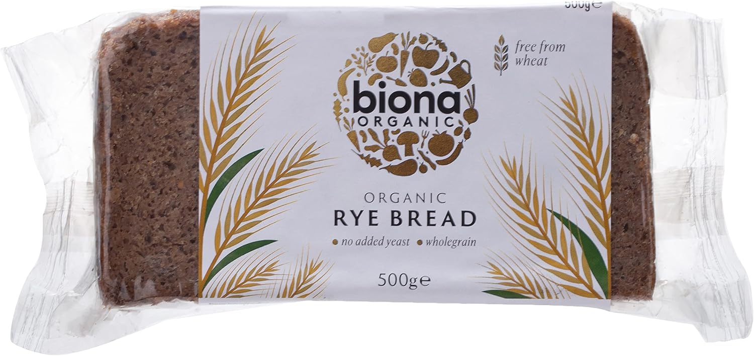 Biona Organic Rye Bread, 500g