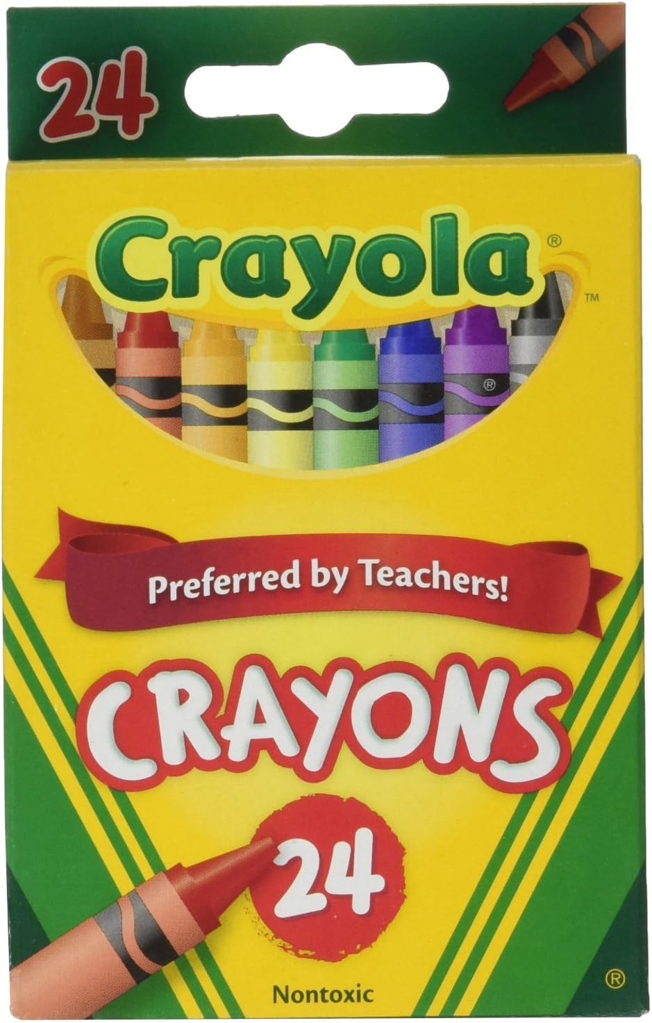 Crayola Crayons, 24 Count (52-3024) Case of 12 Packs