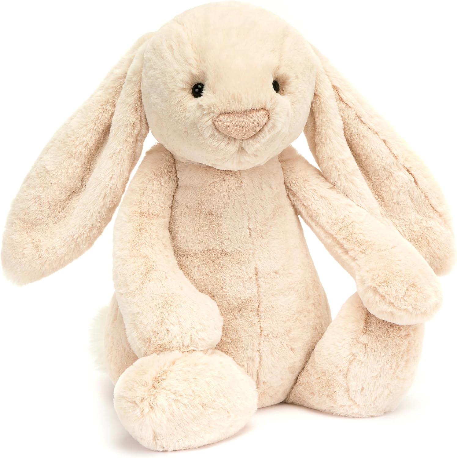 Jellycat Bashful Luxe Willow Bunny Stuffed Animal, Huge 20 inches - Rabbit & Bunny Plush Toy - Classic Children's Gift