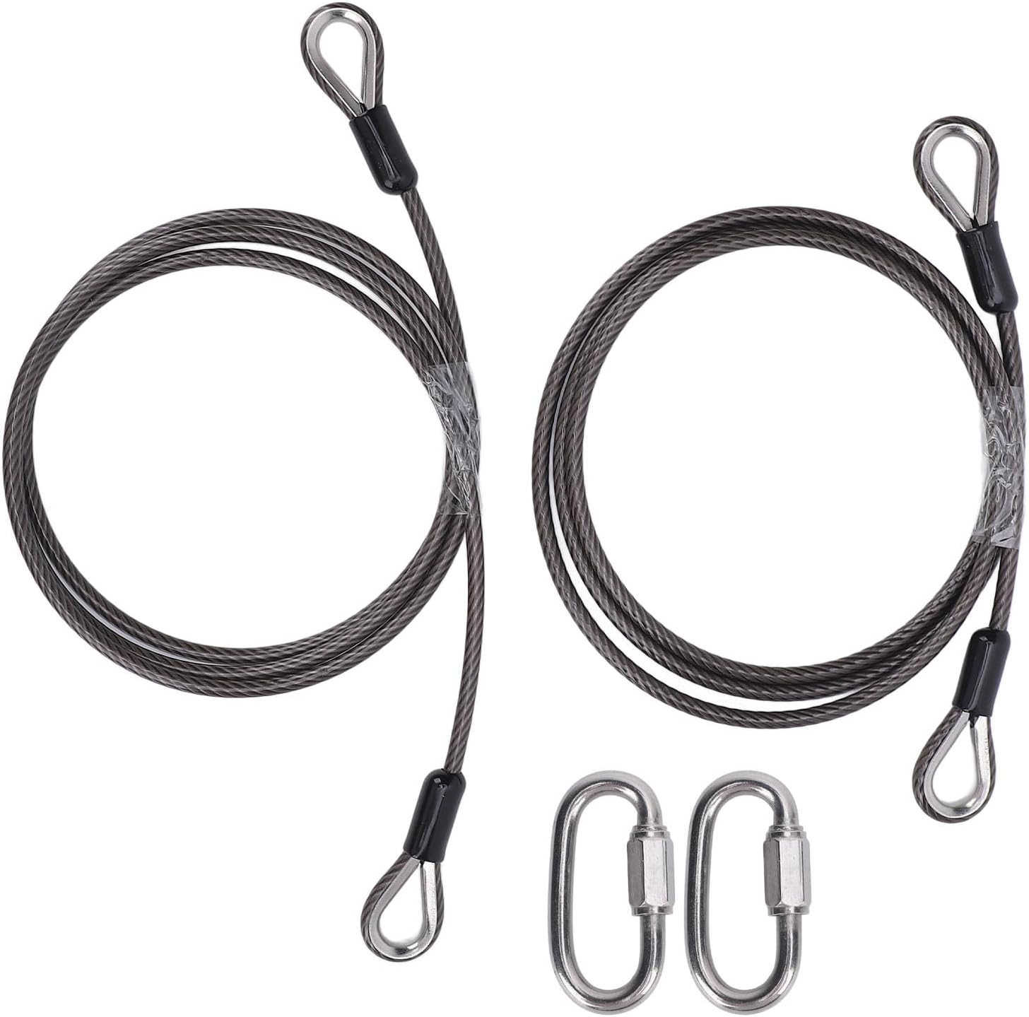 Jxngery Trailer Gate Lift Cables EZ Spring Clip High Strength Easy Installation Safe 125542 Gorilla Trailer Tailgate Lift