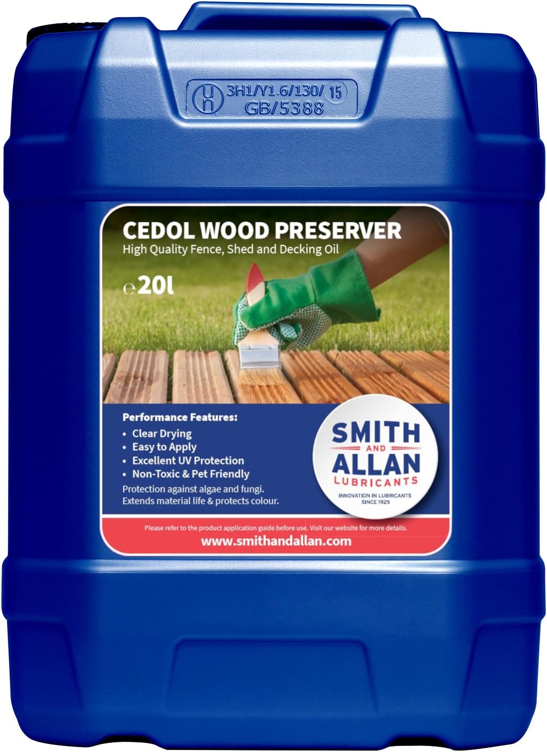 Decking Oil Clear Matt Finish UV Guard 20 Litre 20L