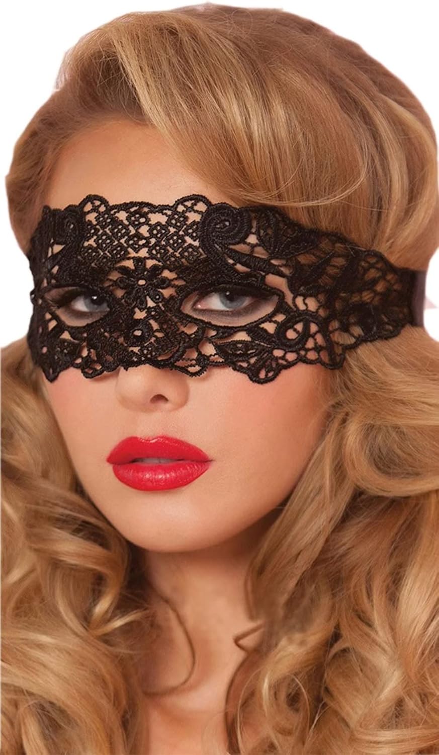 Mordarli Masquerade Mask for Women Lace Eye Mask for Halloween Costume Party