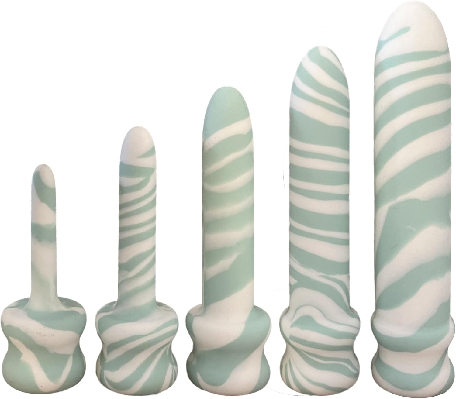 Silicone Releaser Set for Pelvic Floor Wellness - 5-Piece Set