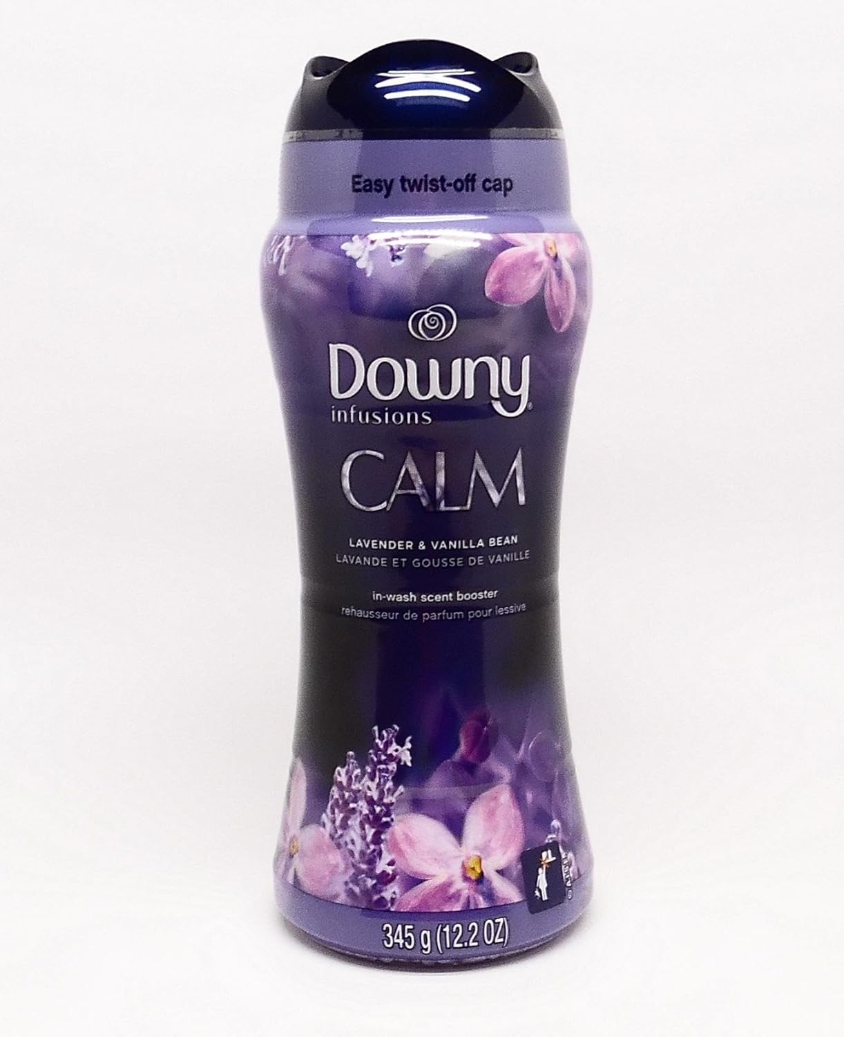 Downy Infusions In-Wash Laundry Scent Booster Beads, CALM, Soothing Lavender and Vanilla Bean, 12.2 oz