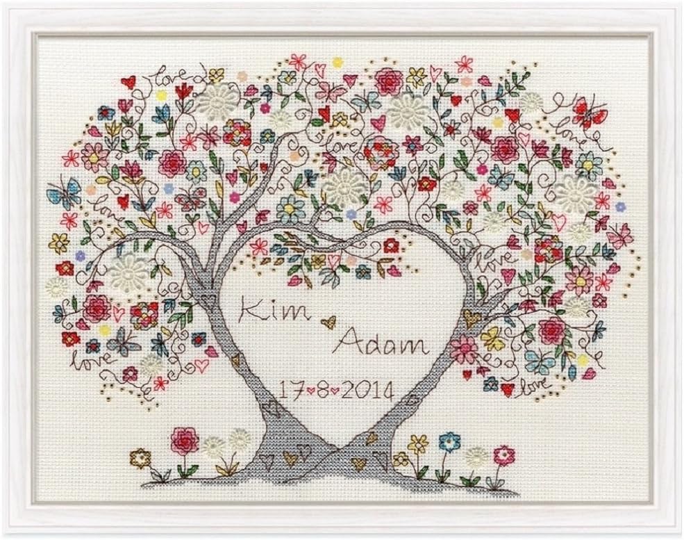 Bothy Threads Cross Stitch Kit - Love Blossoms