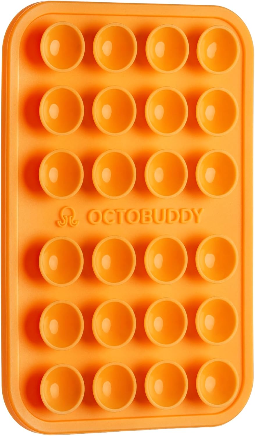 OCTOBUDDY Classic - Silicone Suction Phone Case Adhesive Mount, Marigold
