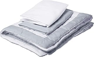 Baby Doll Bedding Modern Hotel Style Cradle Bedding Set, Grey,1250crnew-grey