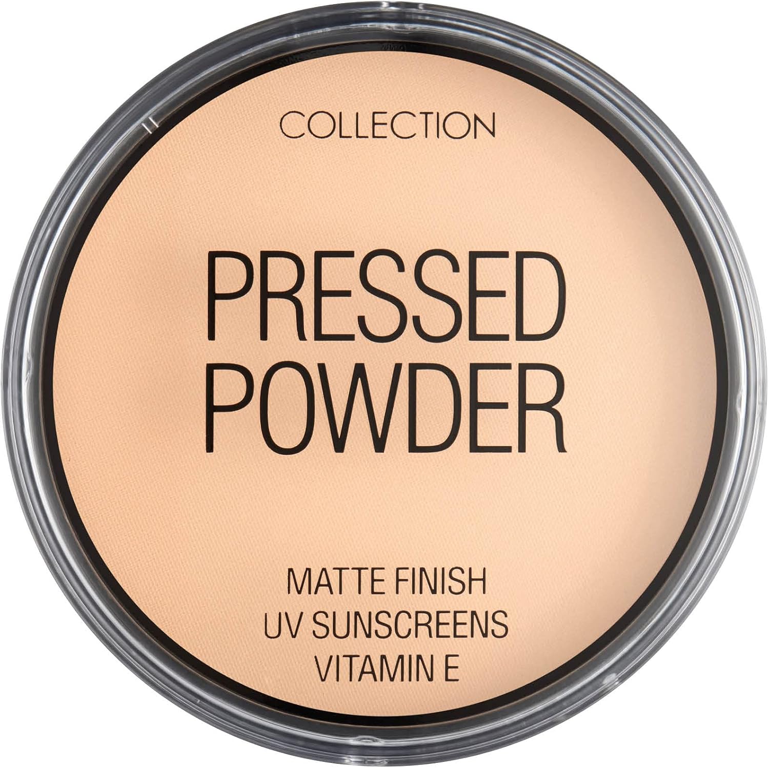 Collection Cosmetics Pressed Powder, Velvety Matte Finish, 17g, Translucent