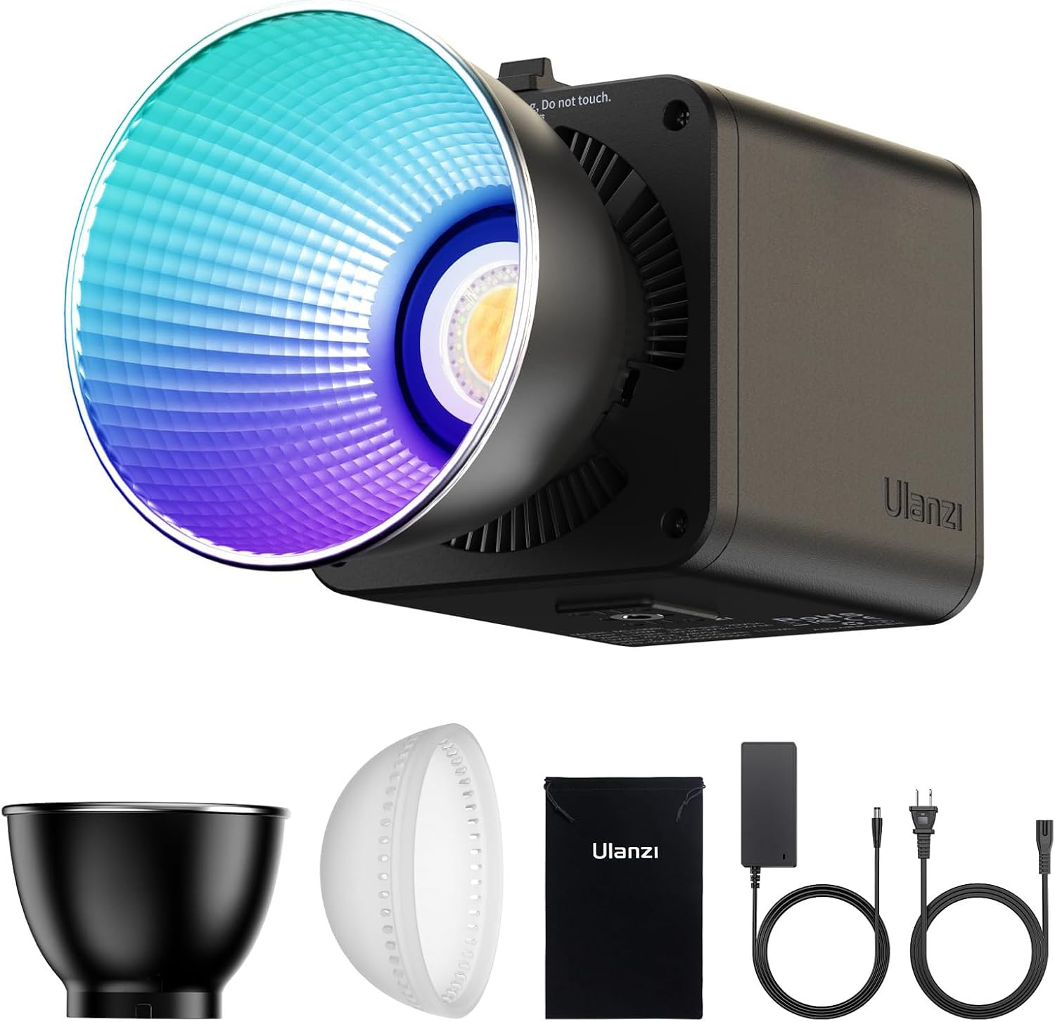 Ulanzi Portable RGB COB Video Light 2700K-6500K CRI95+ CCT Full Color