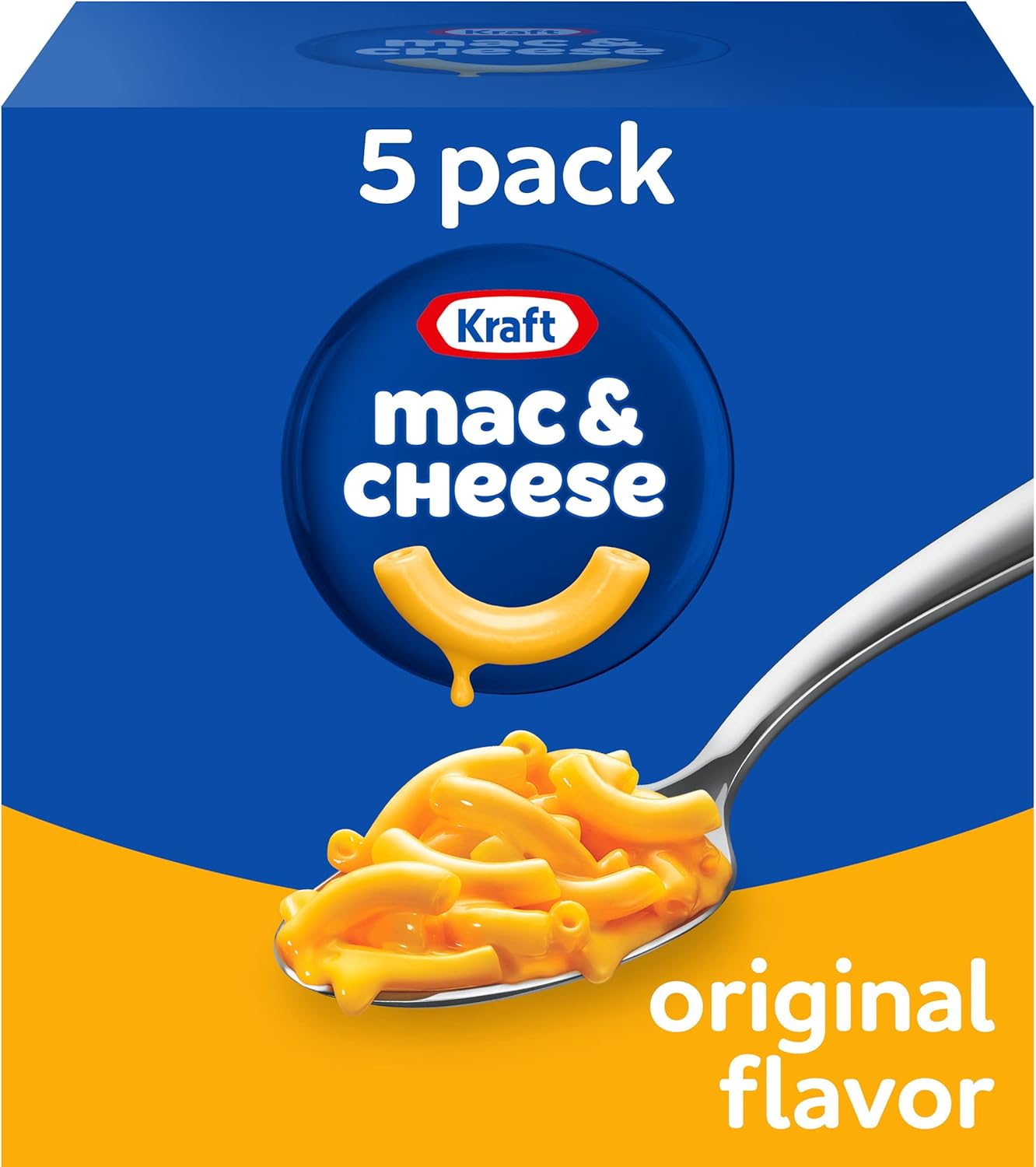 Kraft Mac & Cheese 7.25 Oz, 5 Ct