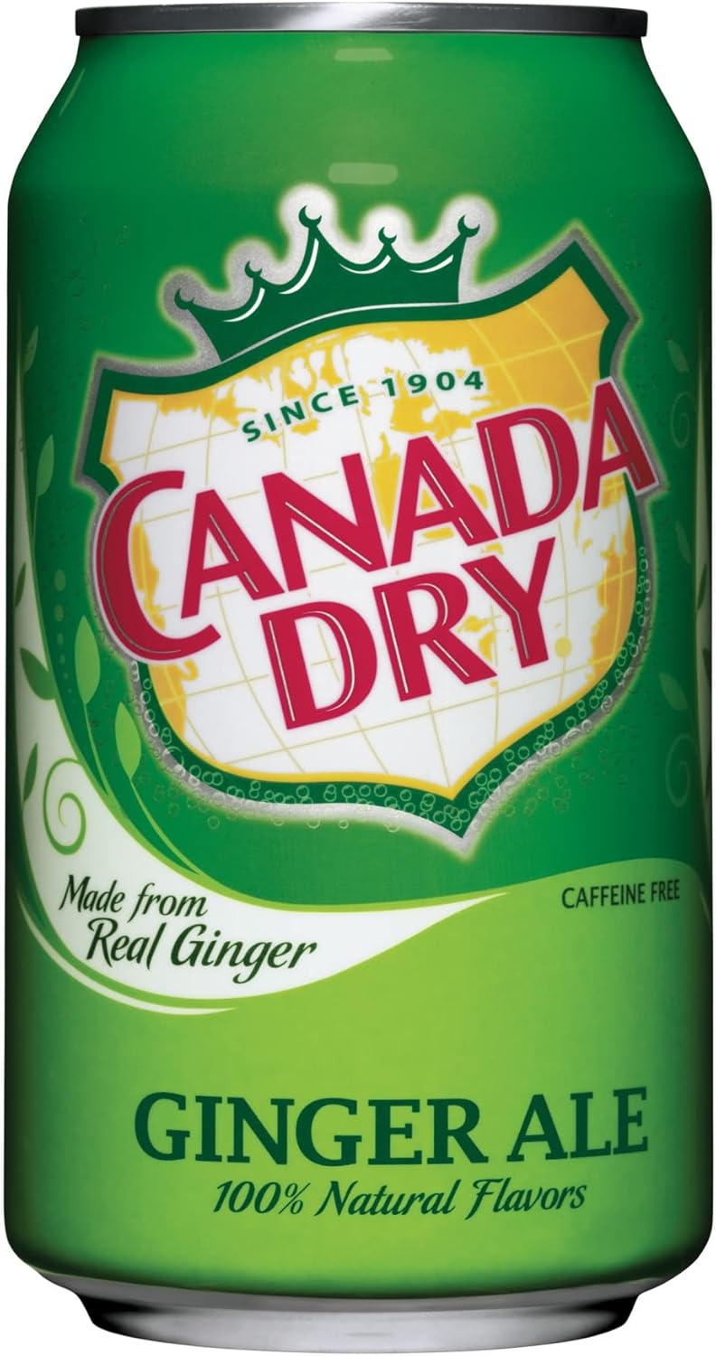 Canada Dry Ginger Ale 12 oz. (355 mL) - 24 Pack