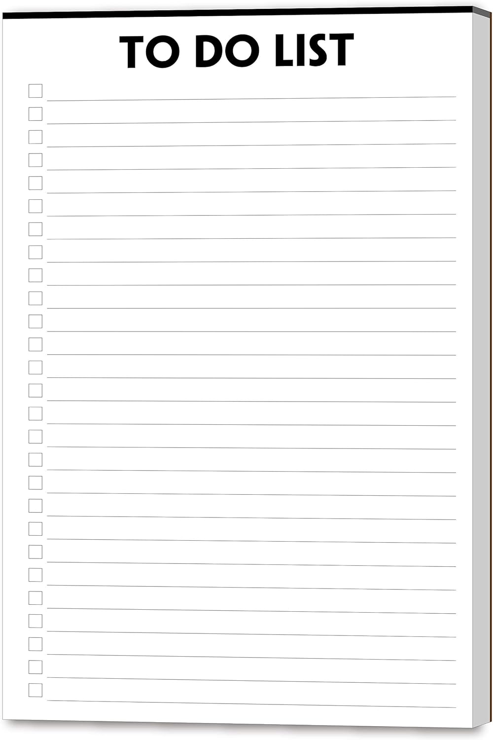 to Do List - 14x21.5cm, 50 Sheets, to Do List Notepad with Planner Checklist Organizing, Tear Off, Simple Script, College Ruled to Do List Notebook. Great for Office or Personal Use