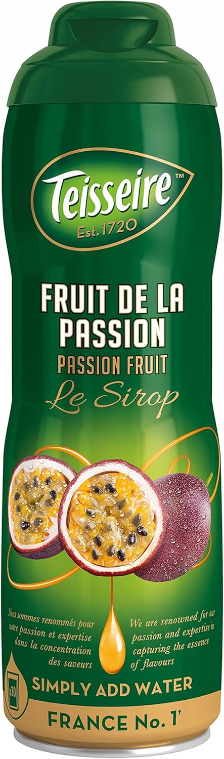 Teisseire Le Syrop Cordial, Passion Fruit, 600ml