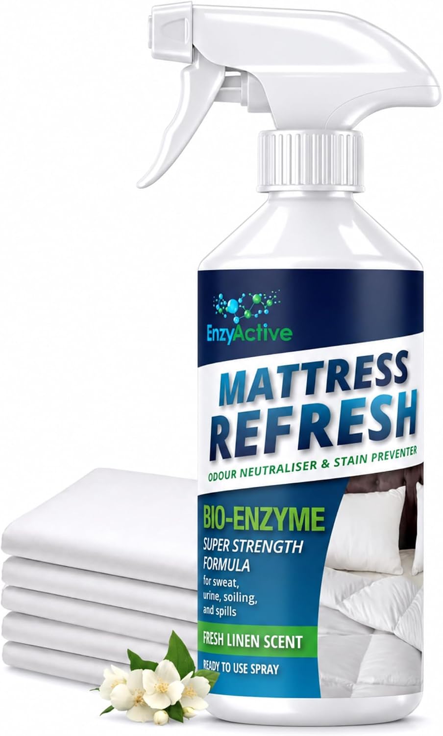 Mattress Urine Odour and Stain Remover with Enzyme 500ml, 1-Pack