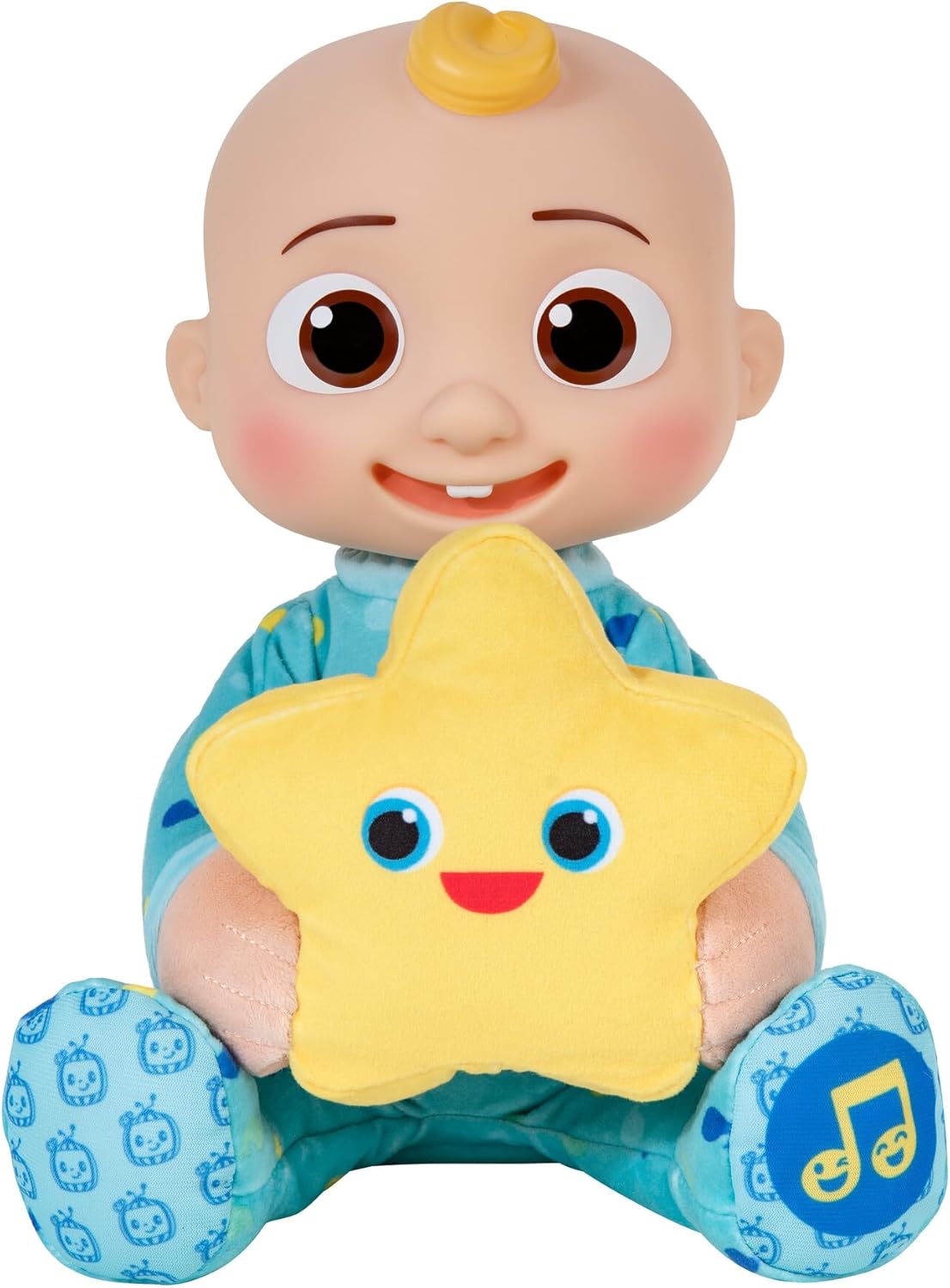 CoComelon Peek-A-Boo JJ 10” Feature Plush - Featuring Favourite Song, Phrases, and Sounds - Play Peek-A-Boo with JJ - Toys for Preschool and Kids