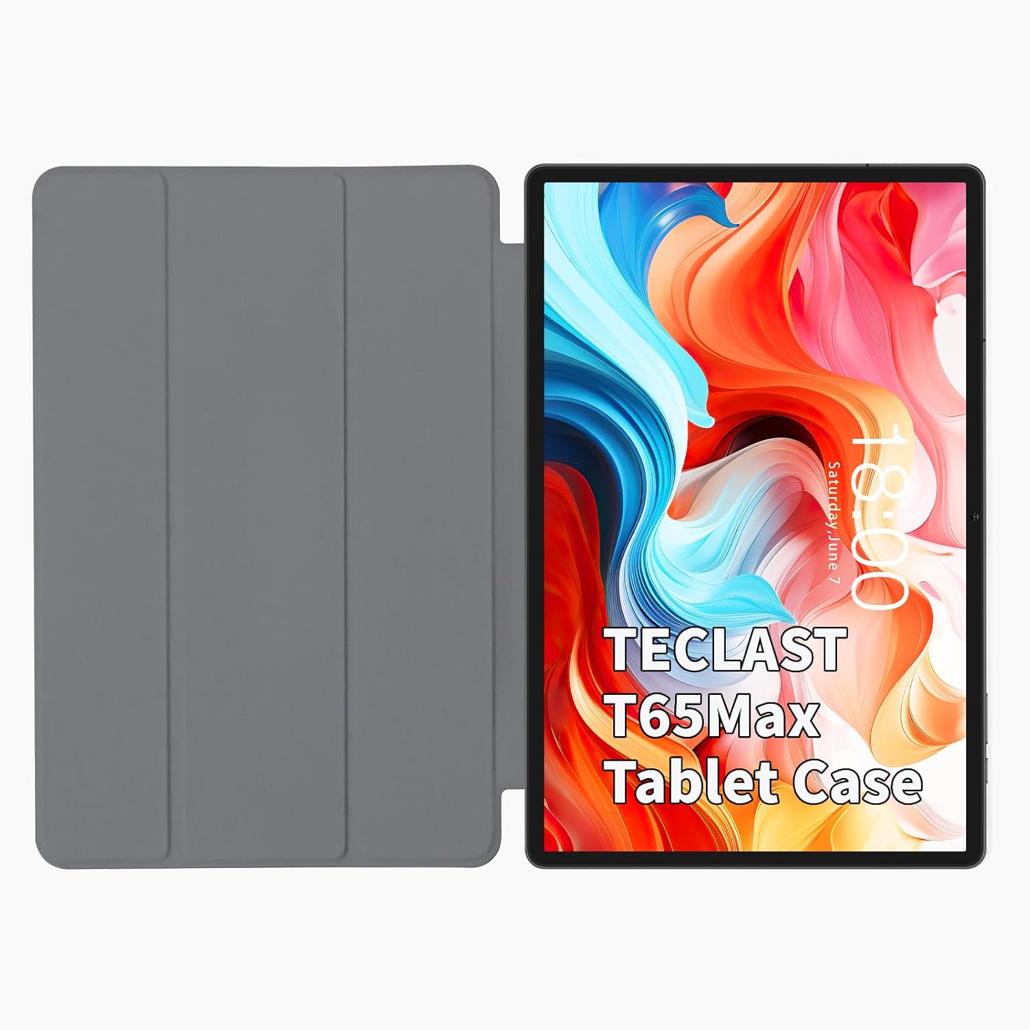 TECLAST T65MaxTablet Case, Ultra Thin, Ultra Lightweight, Shockproof, Scratch Resistant, Stand Function, Full Protection (Not Suitable for T65)