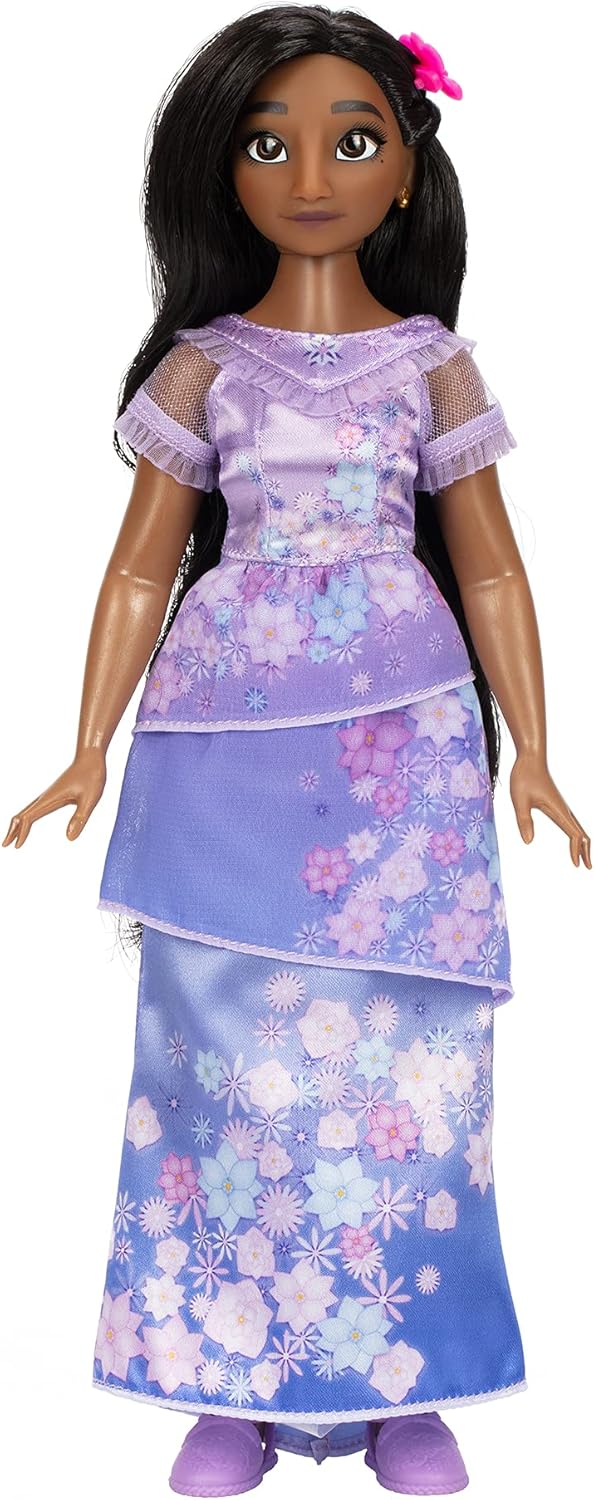 Disney Encanto Isabela Fashion Doll with Dress, Shoes & Hair Pin