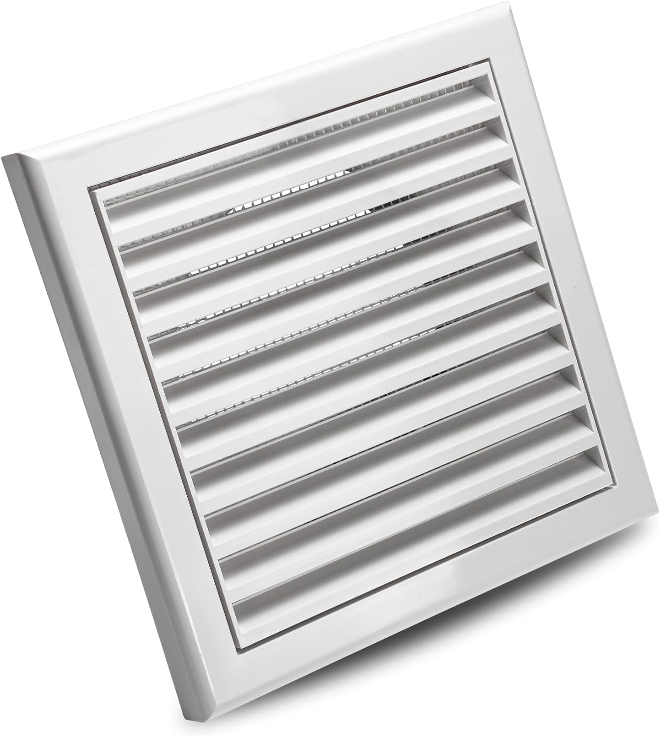 Devola 100mm Fixed Grill, White - DVFG100W