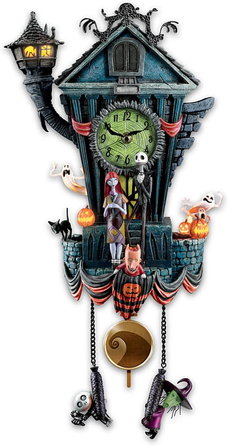 The Bradford Exchange The Nightmare Before Christmas Cuckoo Clock