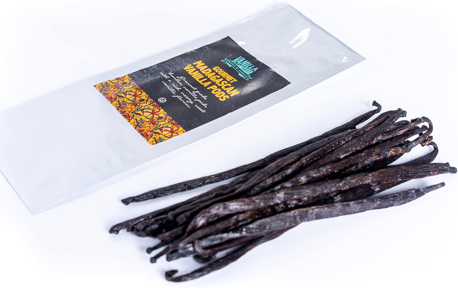 Vanilla Mart - Madagascan Vanilla Pods - Pack of 10 - Grade A Vanilla Beans - Premium Madagascar Vanilla - Vanilla Pods & Beans From Around The Globe