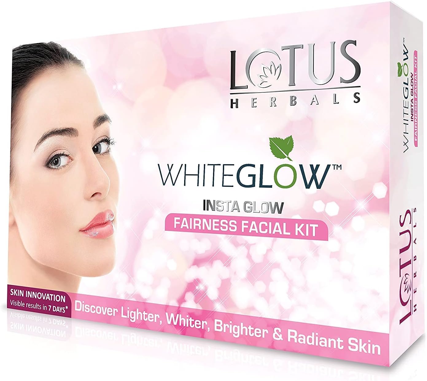 Lotus Herbals WhiteGlow Insta Glow Facial Kit | For Radiant Glowing Skin | Natural Ingredients | 37g (Single Use)