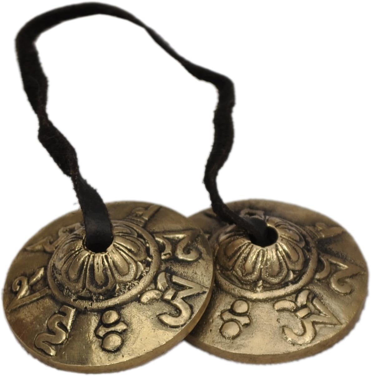 Dharma Mart - Tibetan Tingsha Cymbals Bell (Small) Om Mani Padme Hum/Gift